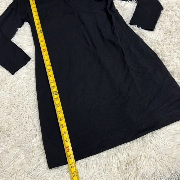 Loft Outlet NWT Lounge Black Fleece Lined Soft Warm Twist back Size Small - Picture 5 of 12